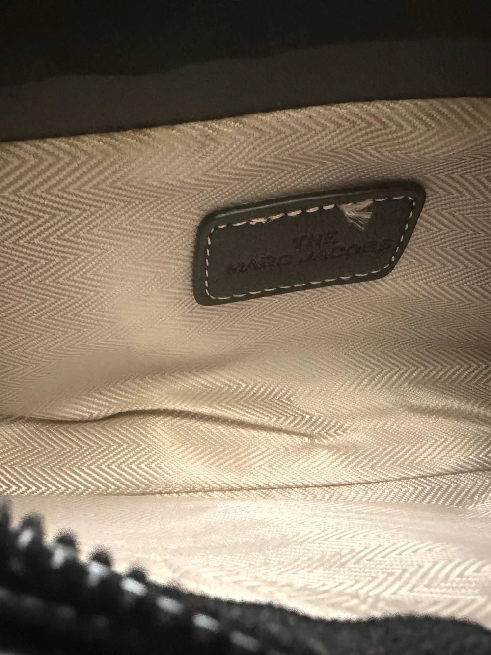 Marc Jacobs Blue 'The Tote Bag' Crossbody with Branded Strap